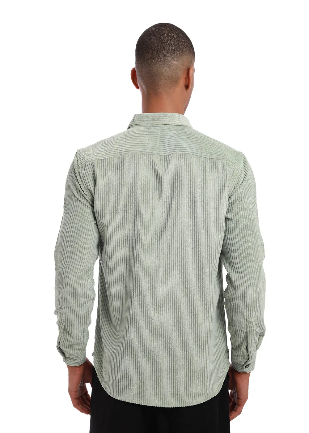 Green Corduroy Shirt