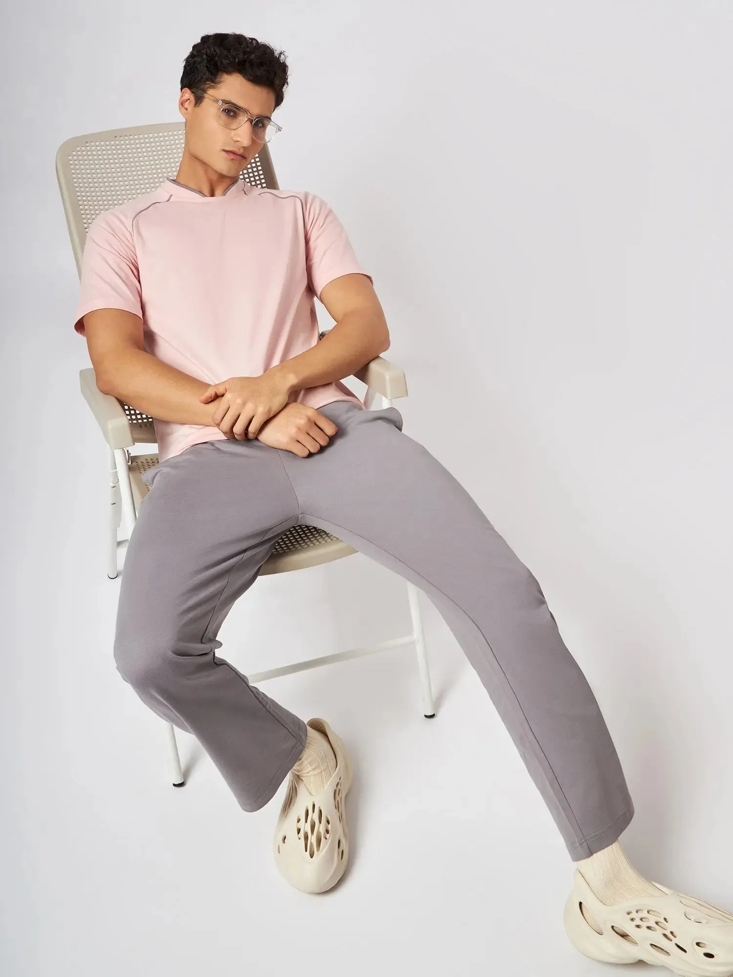 Grey Off-Duty Trousers