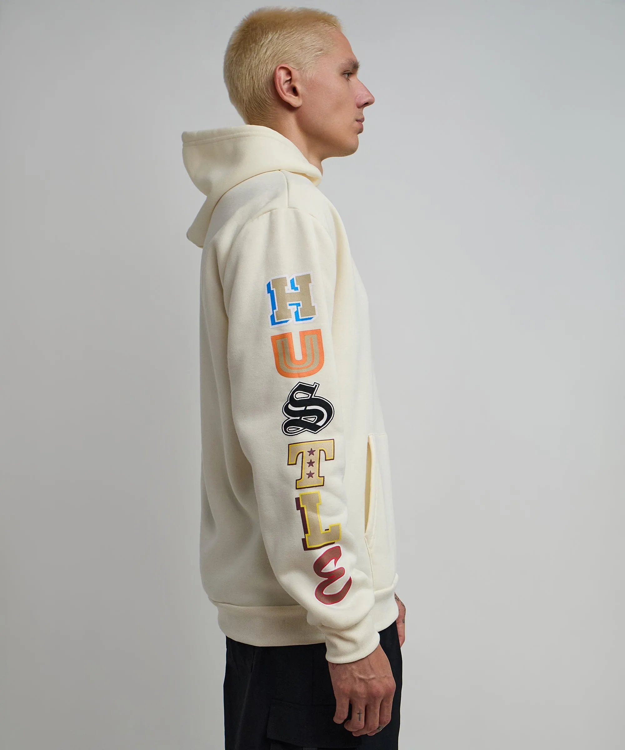 Hustle Daily Hoodie - Cream