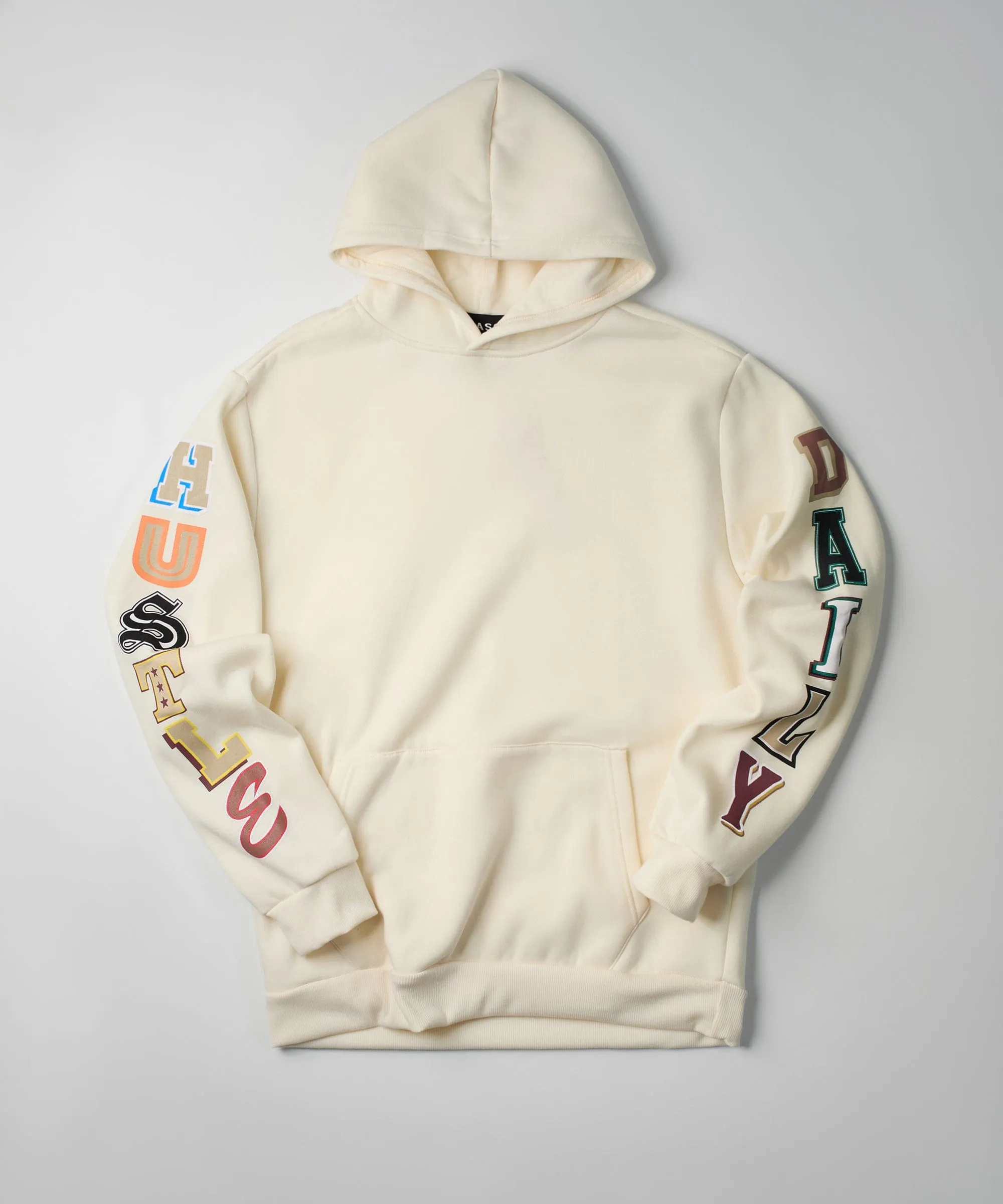 Hustle Daily Hoodie - Cream