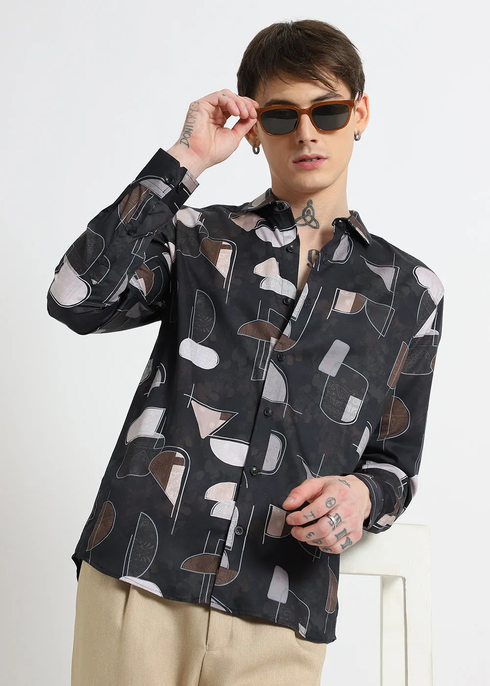 Interlock Printed Shirt