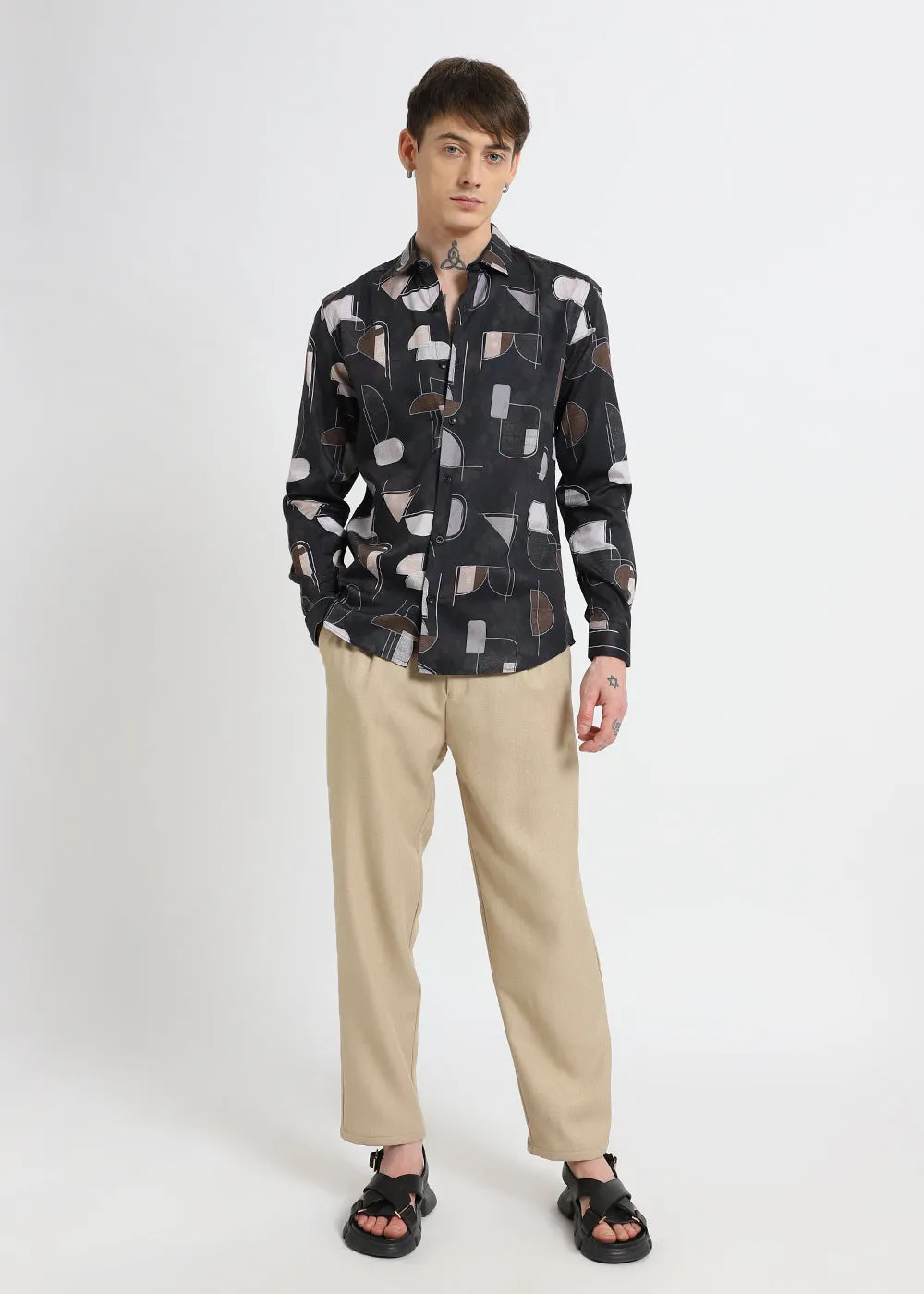 Interlock Printed Shirt