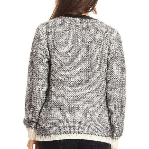 Knit Zip Up Sweater