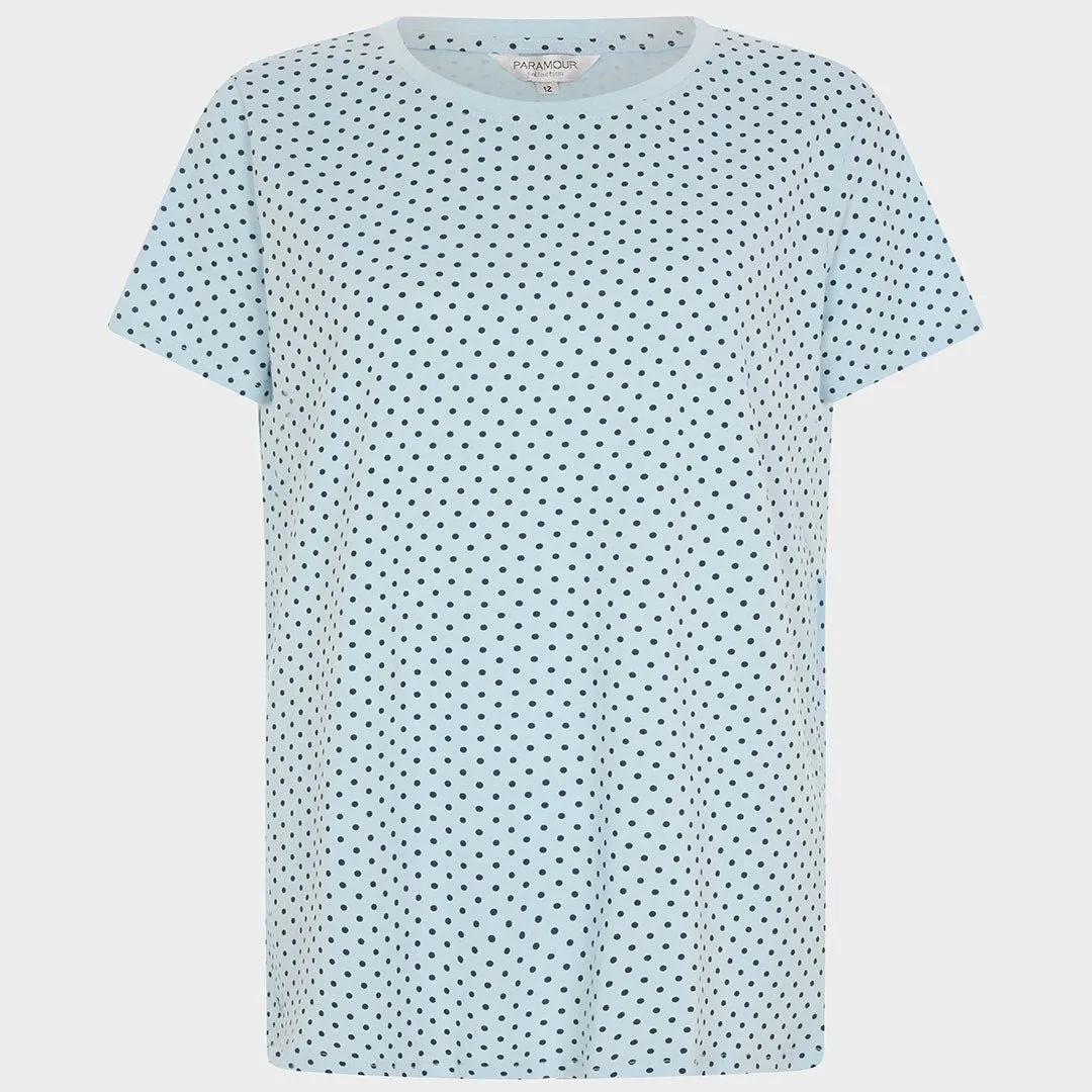 Ladies Spotty T-Shirt