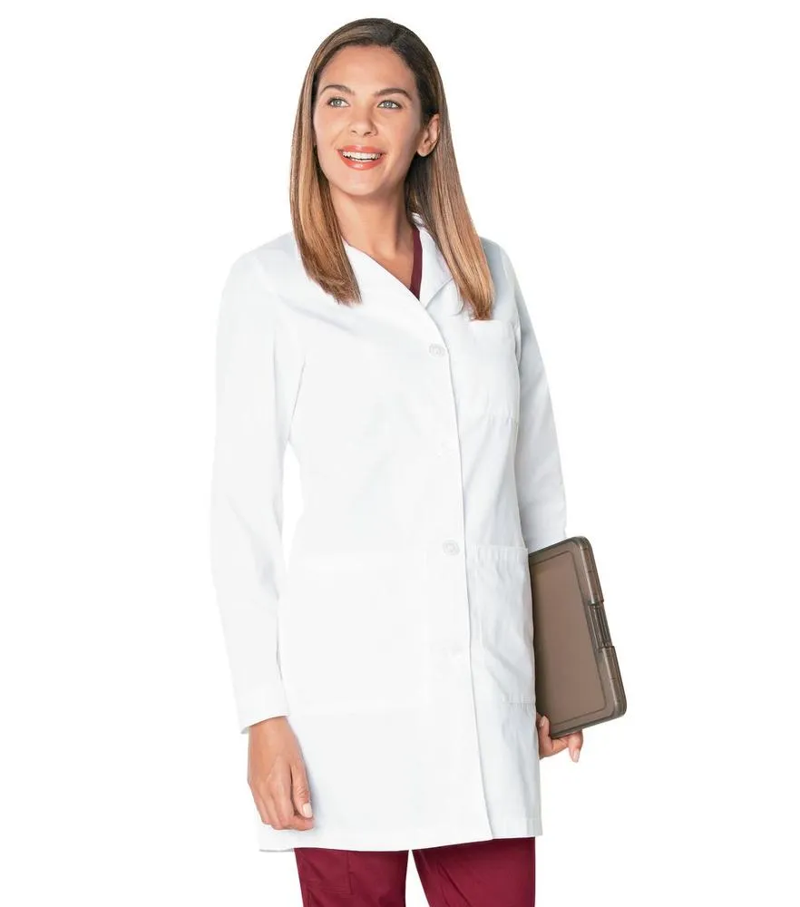 Landau Women's Three Pocket 37.8" Full-Length Lab Coat