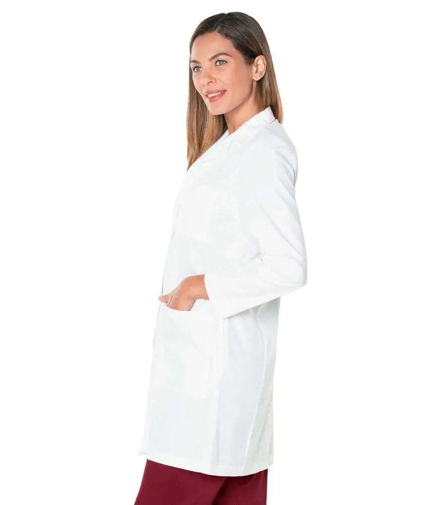 Landau Women's Three Pocket 37.8" Full-Length Lab Coat