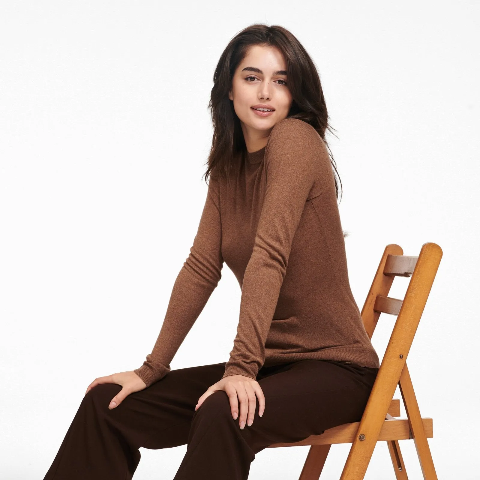 Lightweight Mockneck Sweater