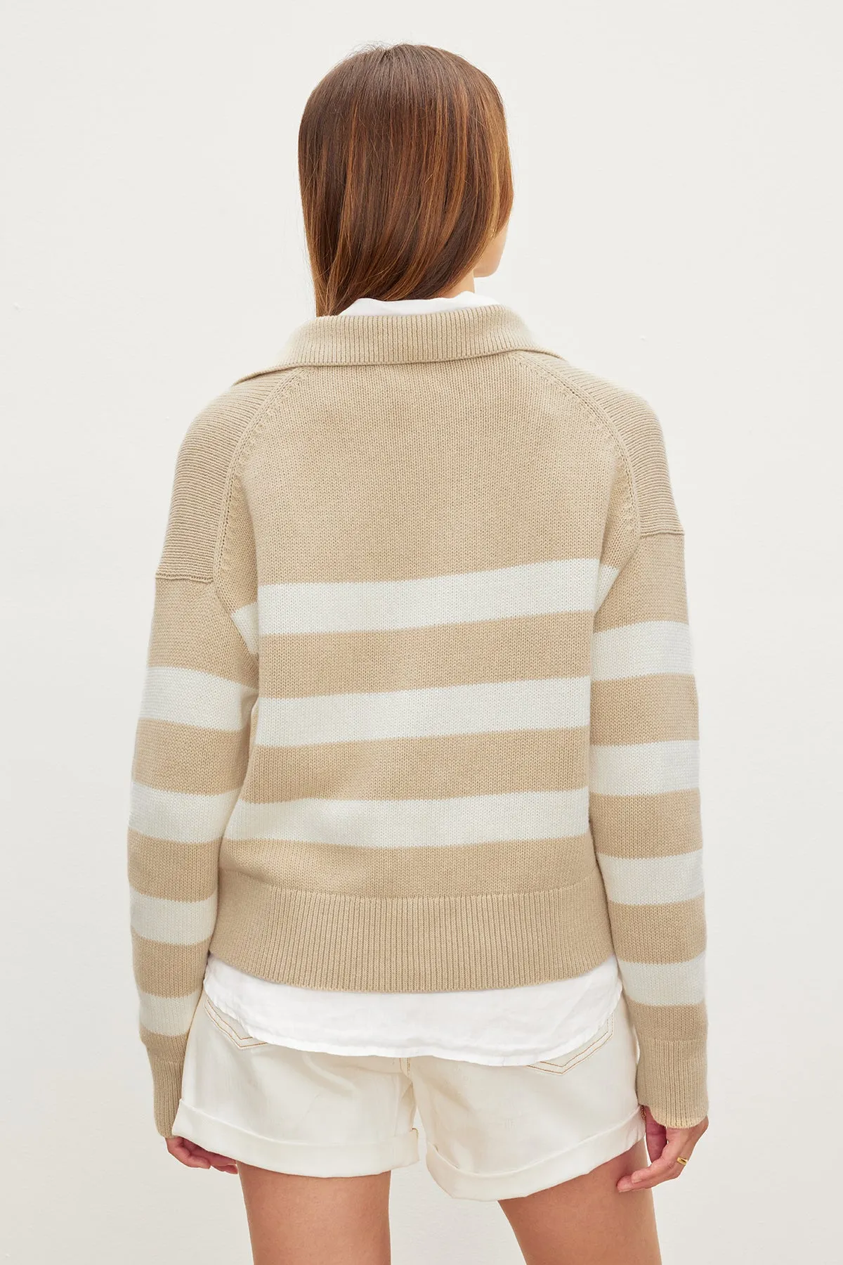 LUCIE POLO SWEATER