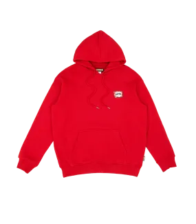 LUCKY DOG HOODIE - RED