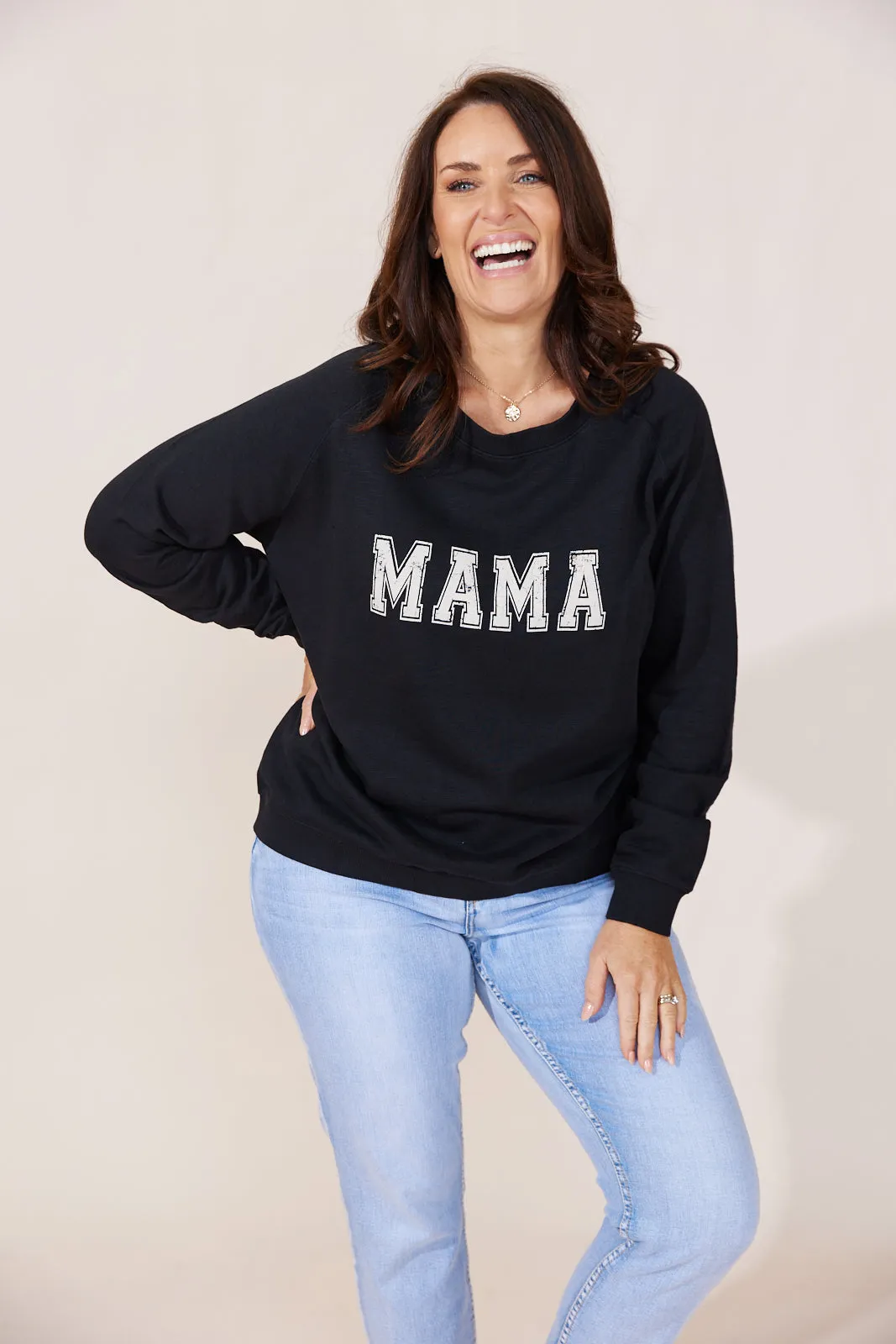 Mama Sweater - Black