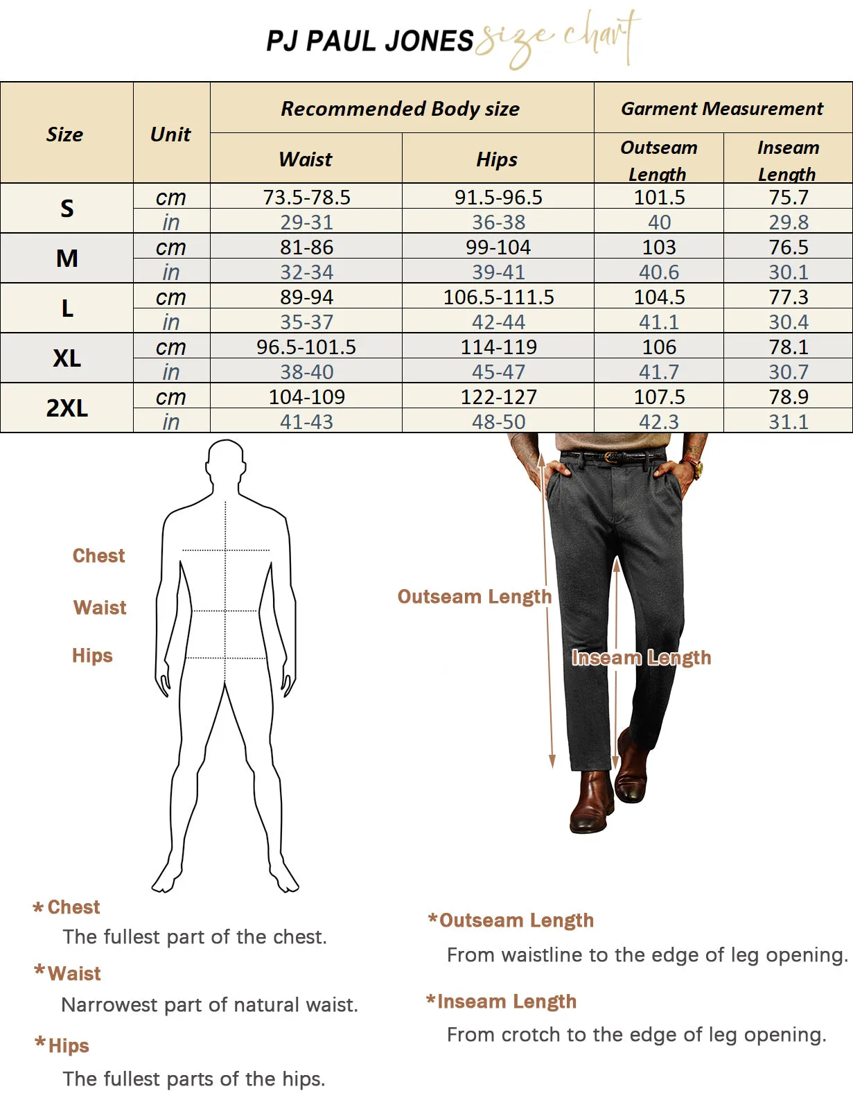 Men Skinny Trousers Elastic Waist Herringbone Pattern Multi-Pocket Pants