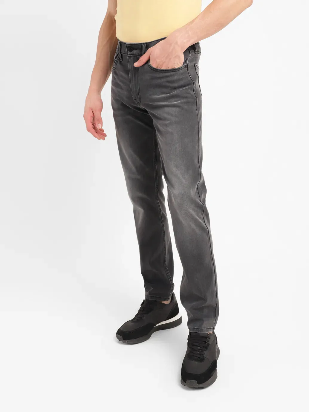 Mens Modern Slim Fit 513 Jeans in Stylish Grey