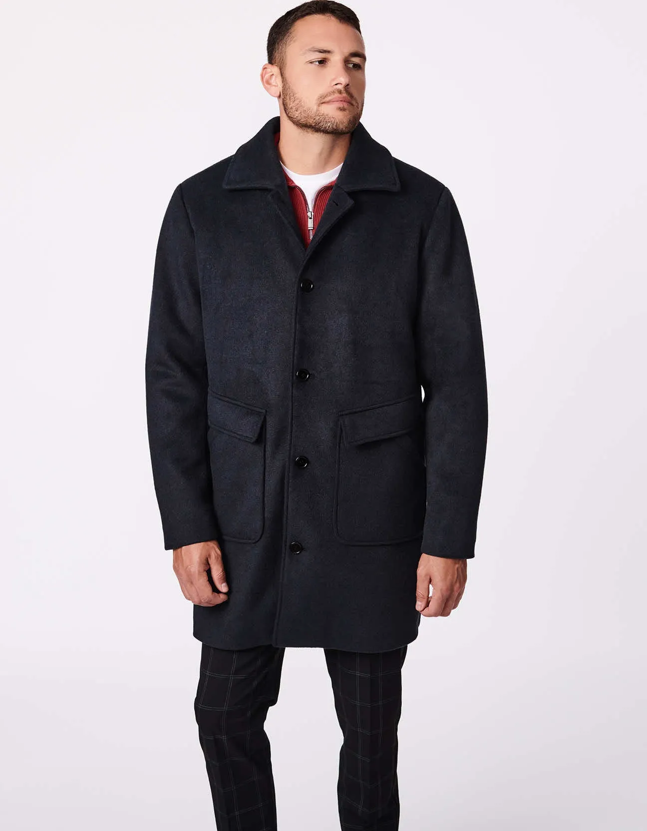 Men's Work-to-Weekend Wool Coat