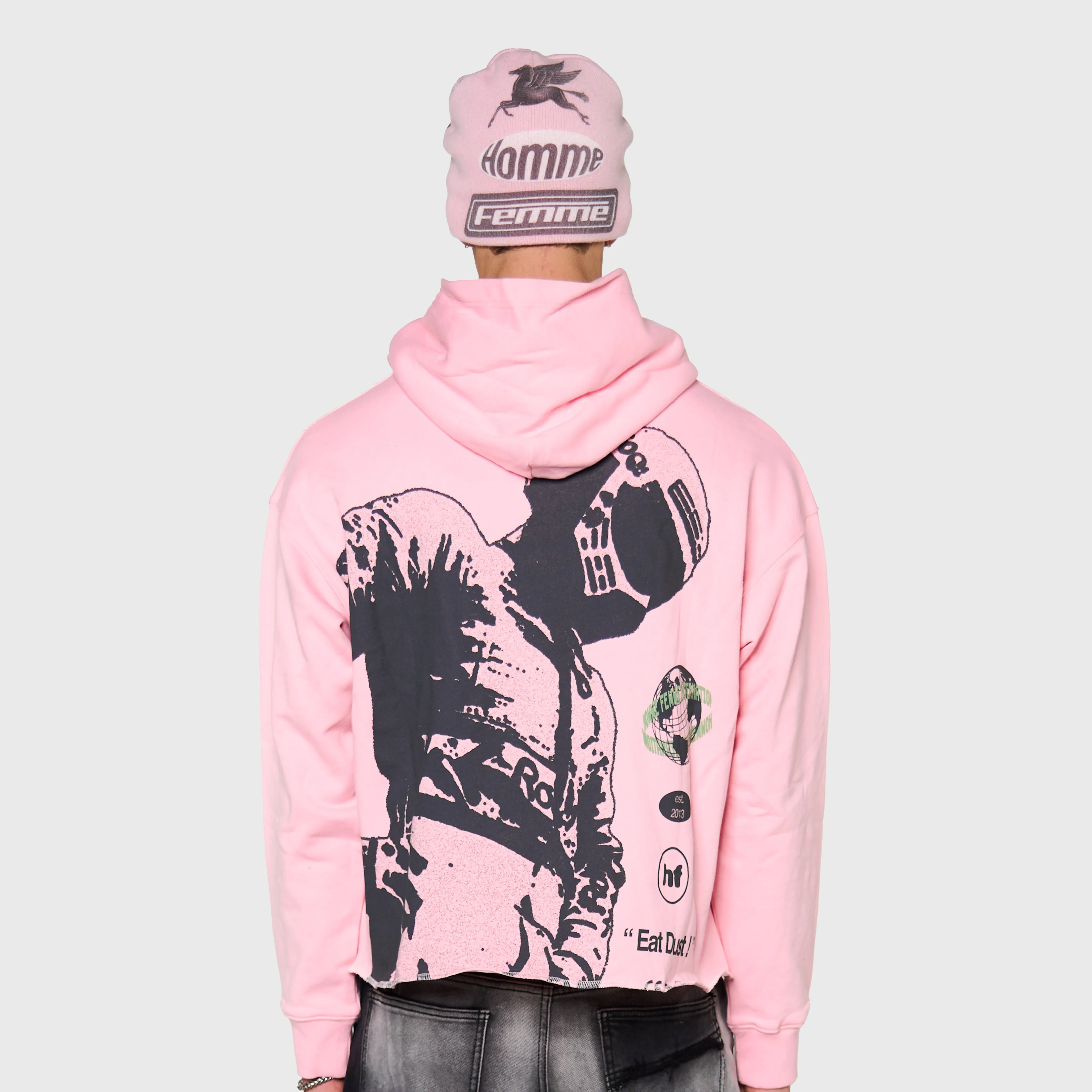 Motosport Hoodie Pink