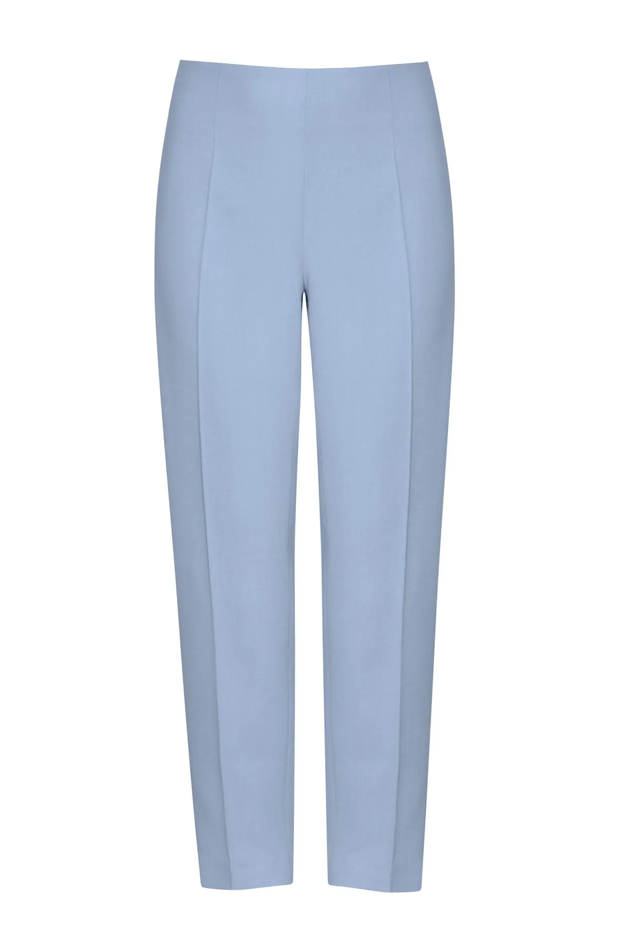 Narrow-Leg Trousers in Plain Sky Faille - Phoebe