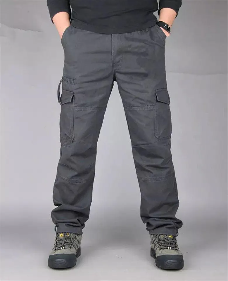 New Cargo Pants Tactical Multi-Pocket Overall Trousers