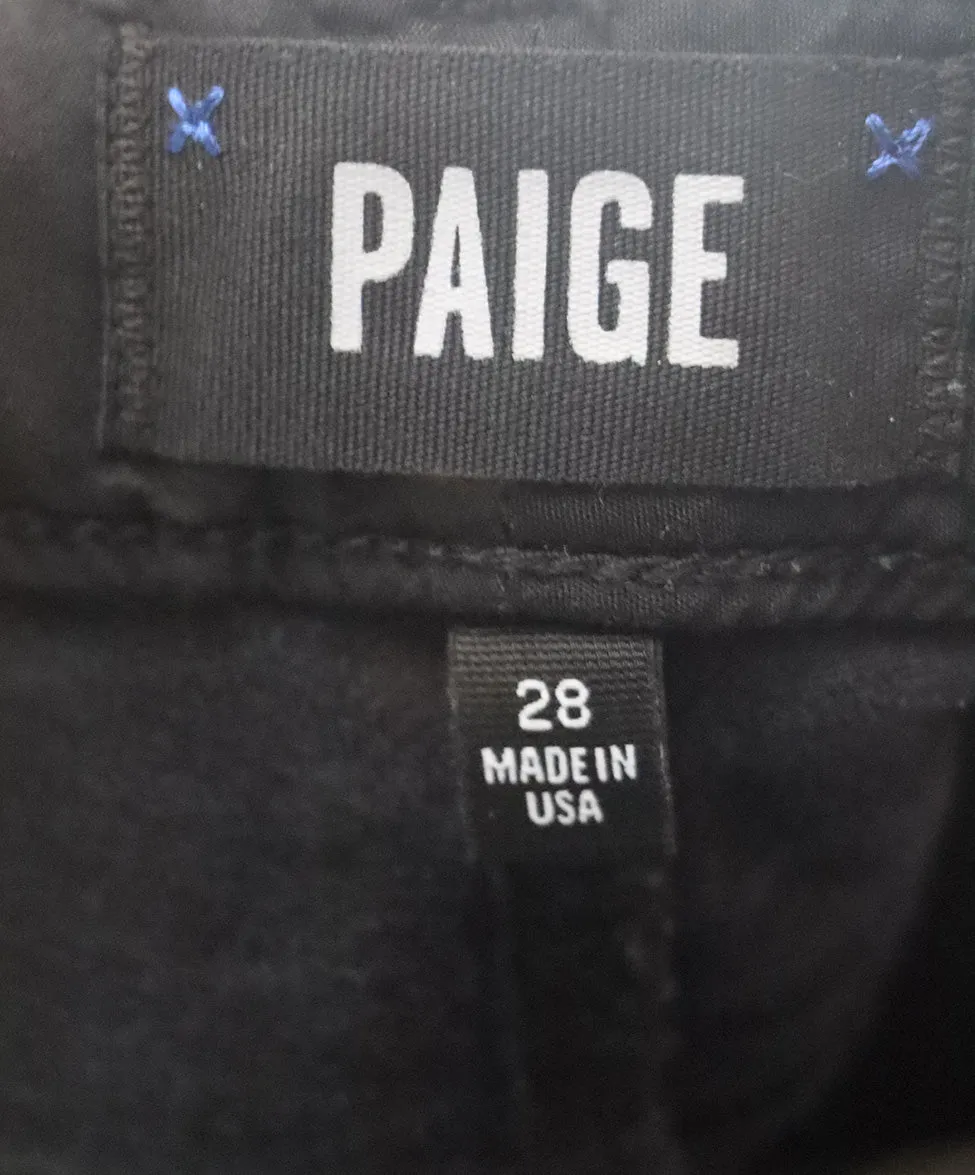 Paige Black Jeans sz 4