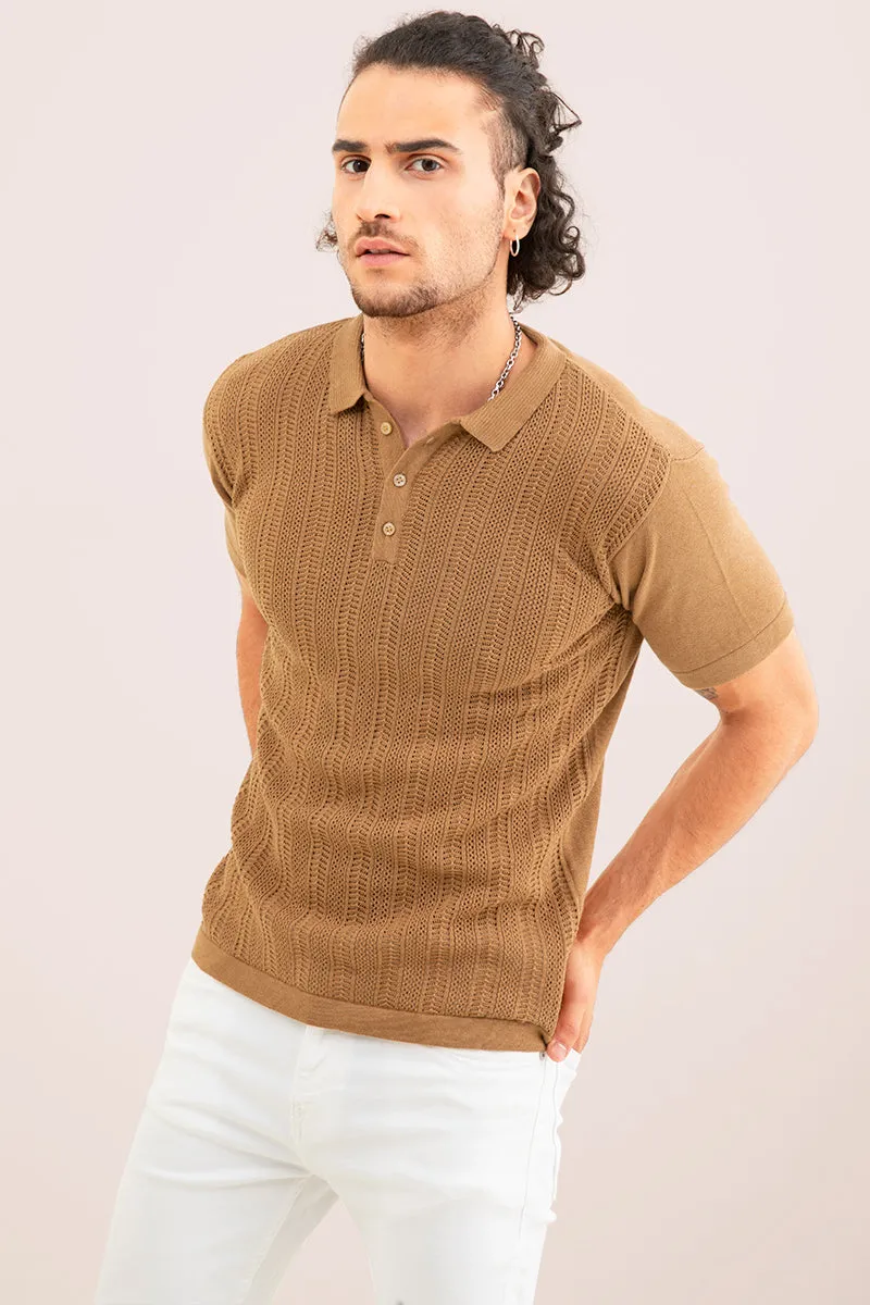 Peppy Beige T-Shirt