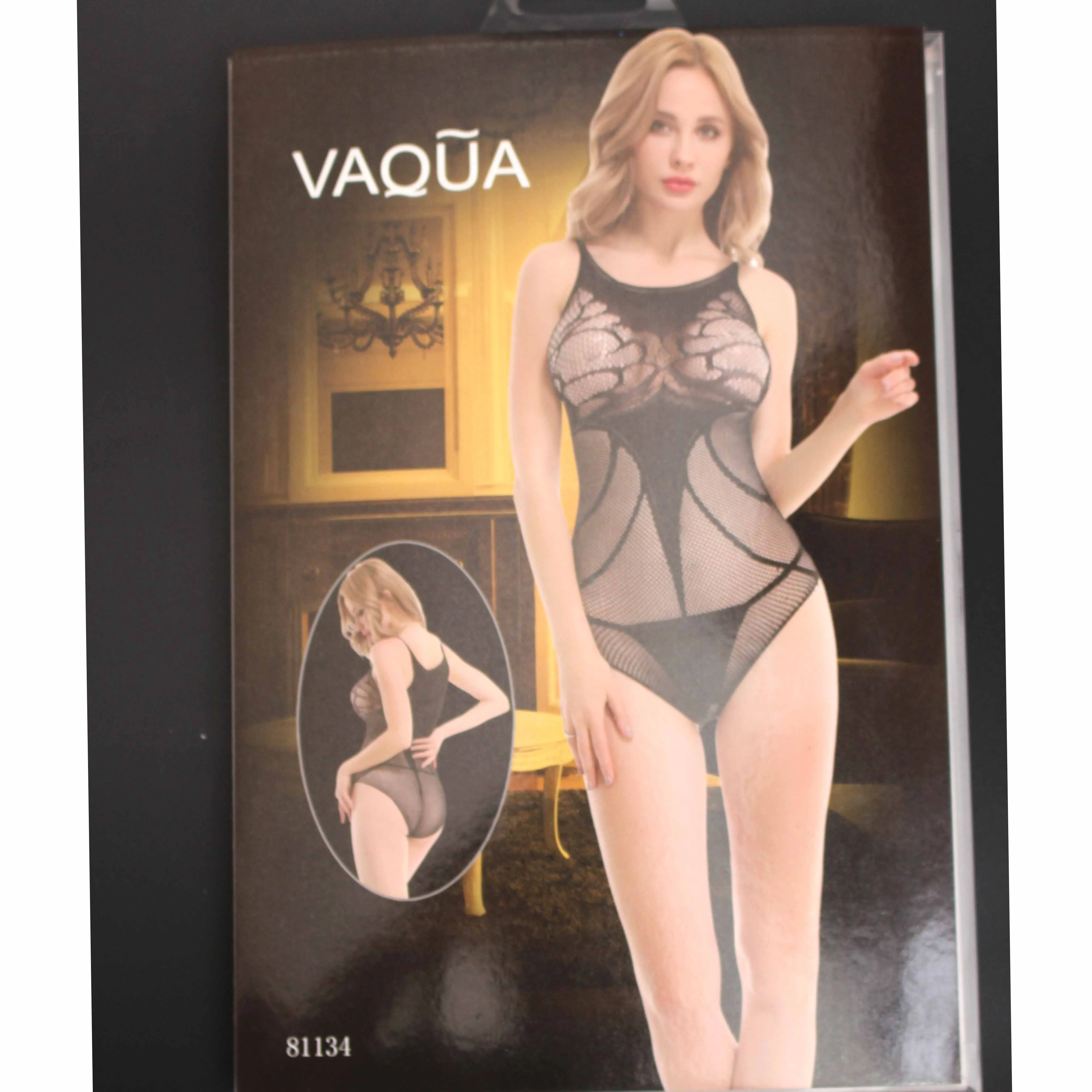 Sexy Black Lingerie Bodystocking Underwear Nightwear