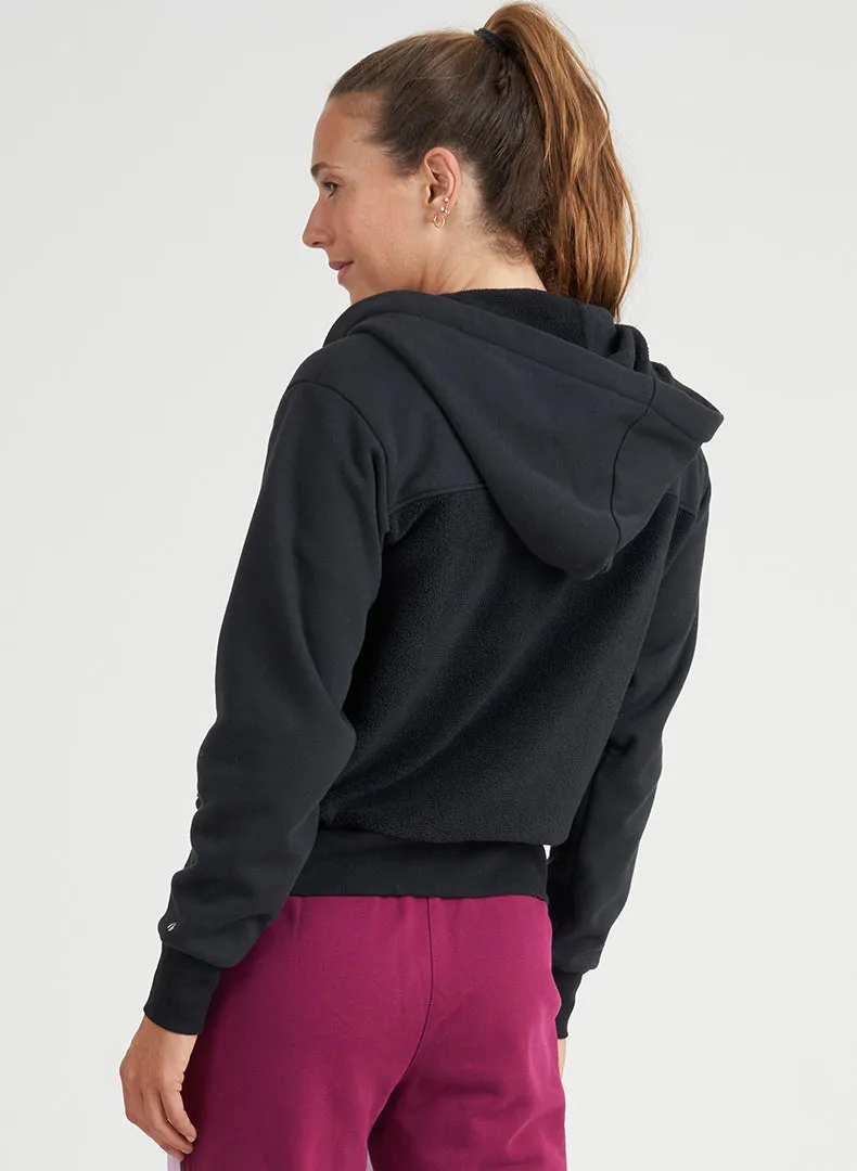 Sherpa Zip Hoodie