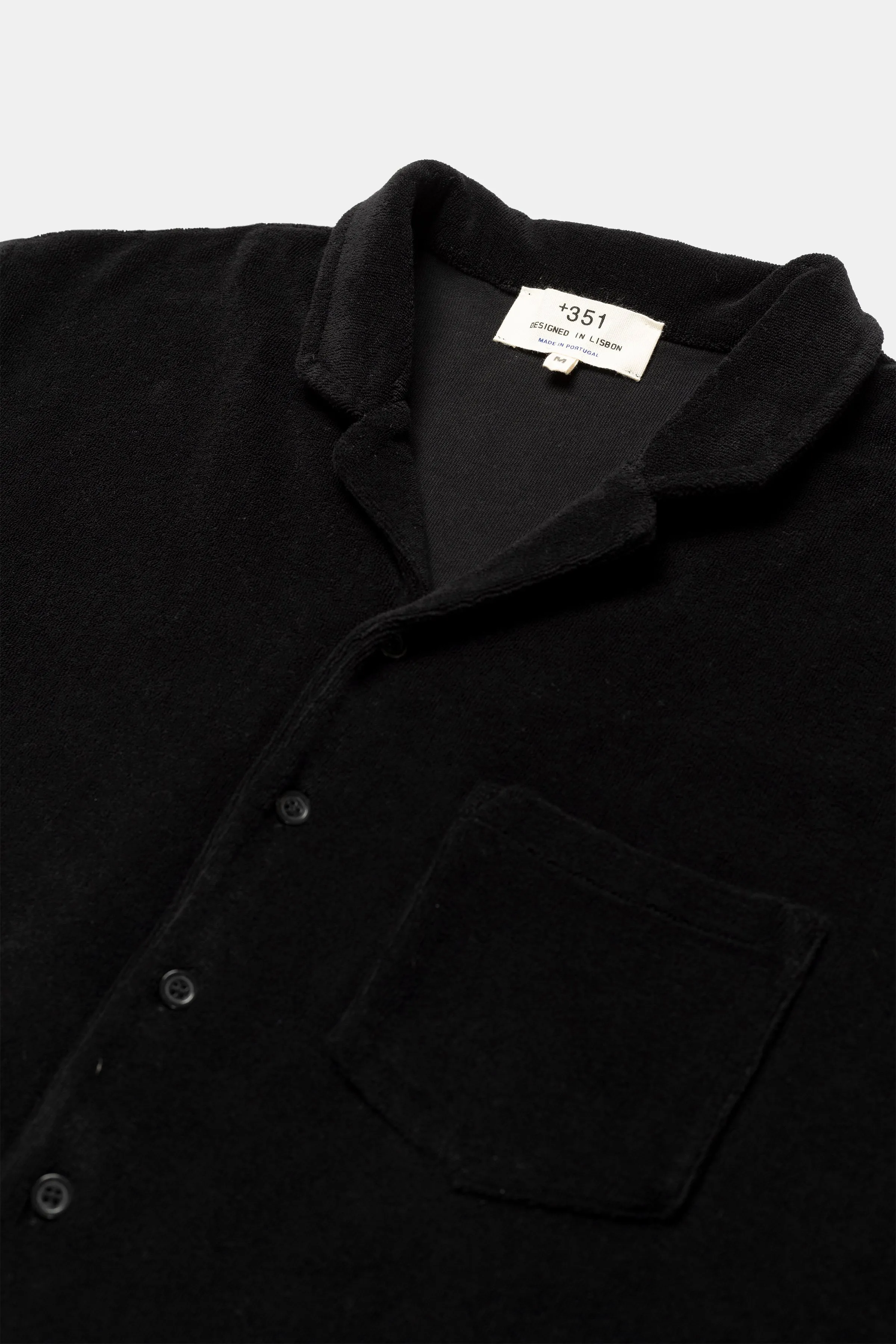 SHIRT TERRY BLACK