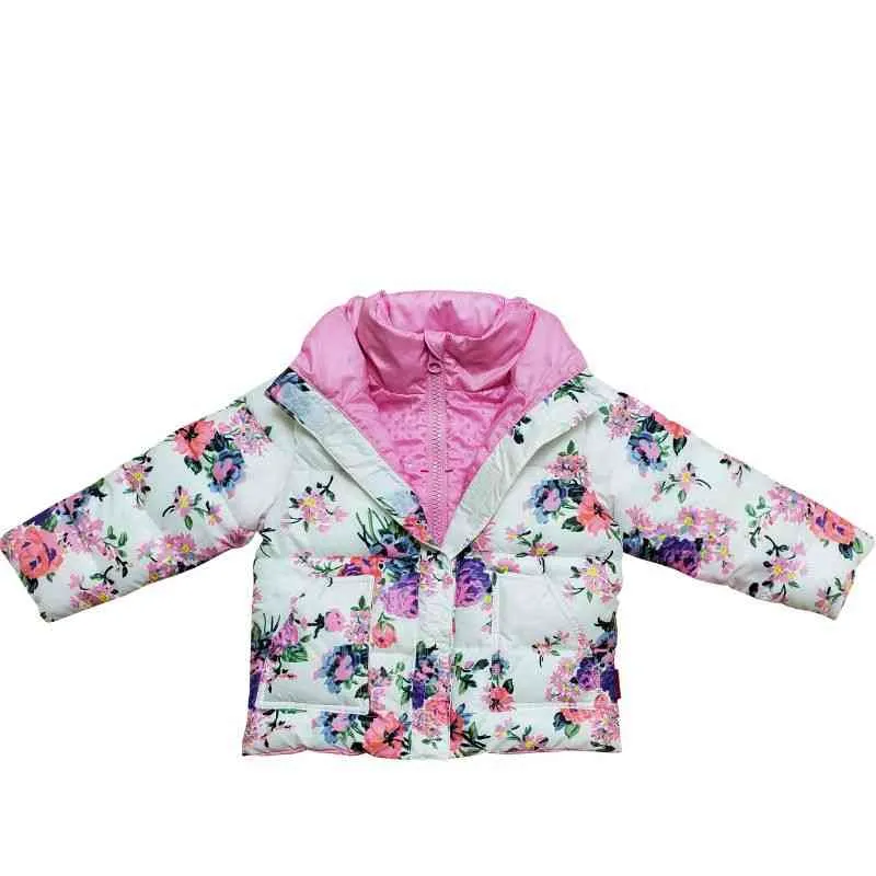 The Road Coat Vegan - Pink Flower