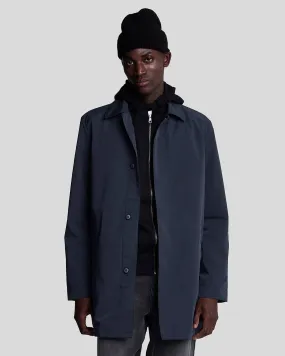 Mid-Length Tonal Eagle Car Coat