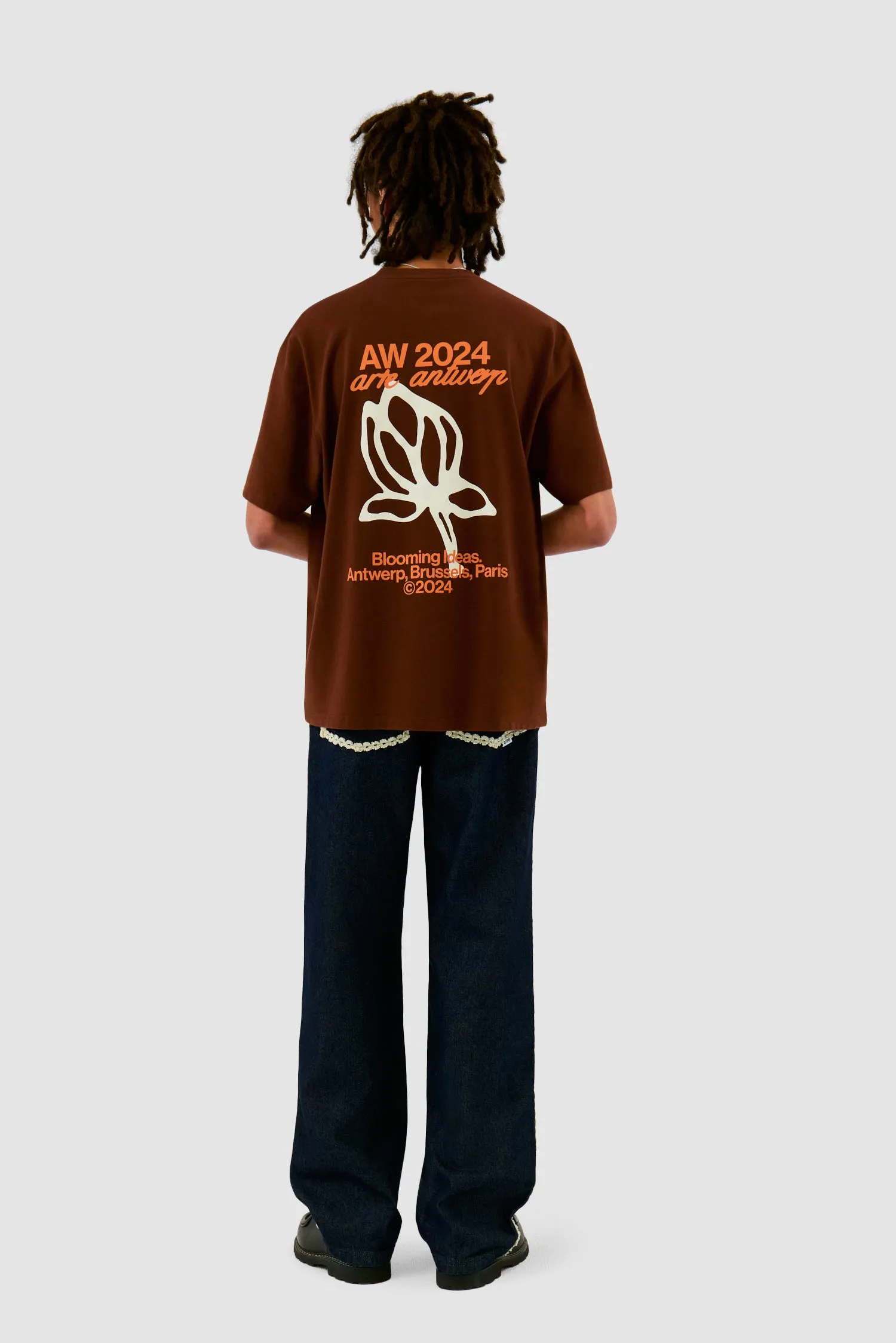 Tulip T-shirt - Brown