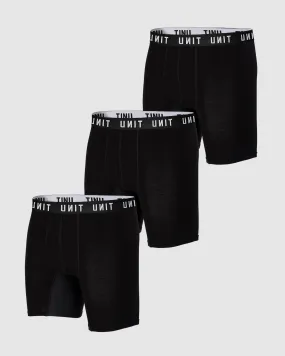 UNIT Mens Week to Week Bamboo Underwear Trunks - 3 Pack