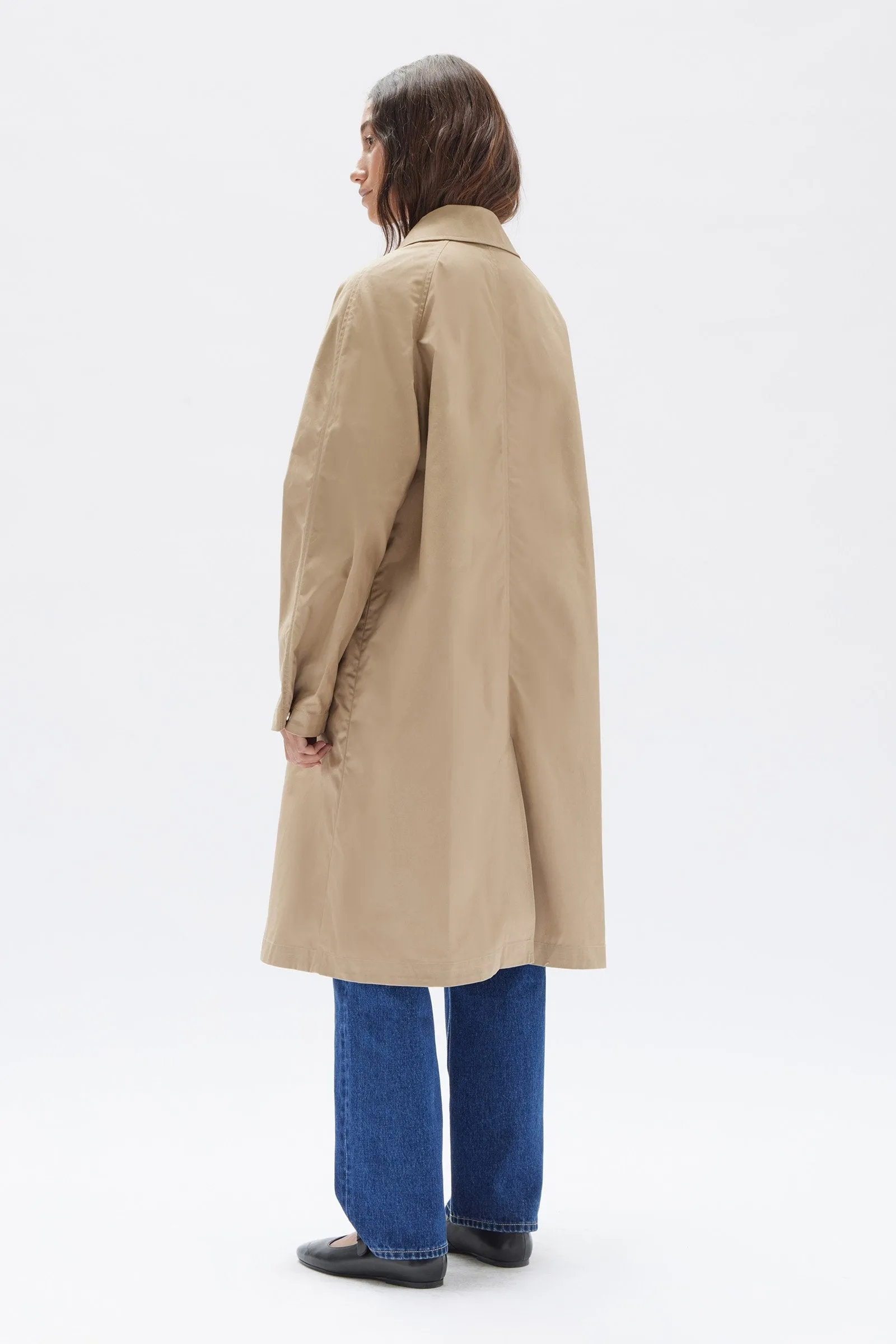 Waxed Cotton Car Coat