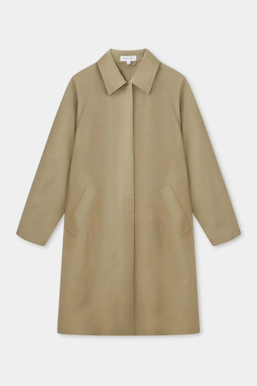 Waxed Cotton Car Coat