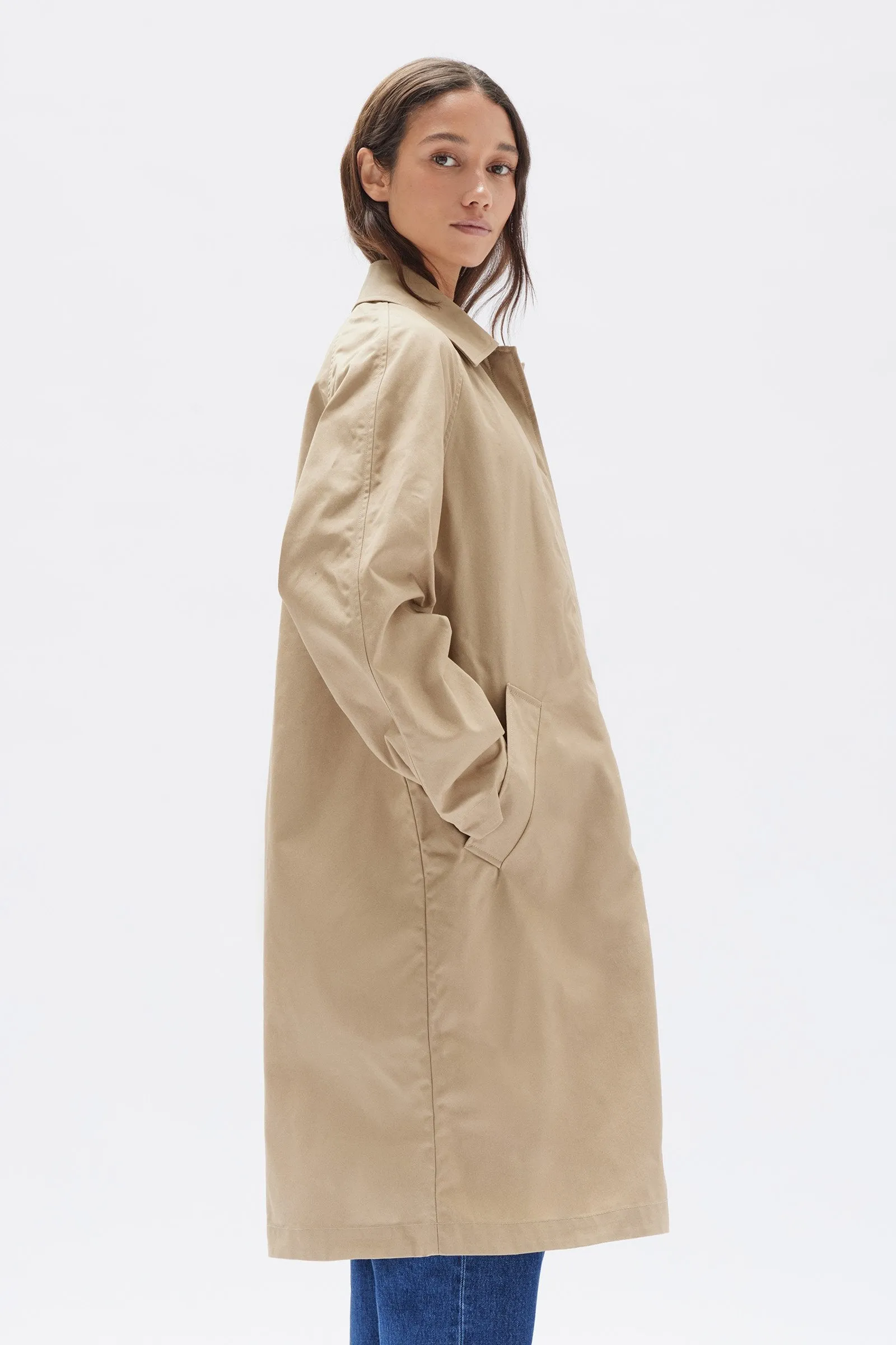 Waxed Cotton Car Coat