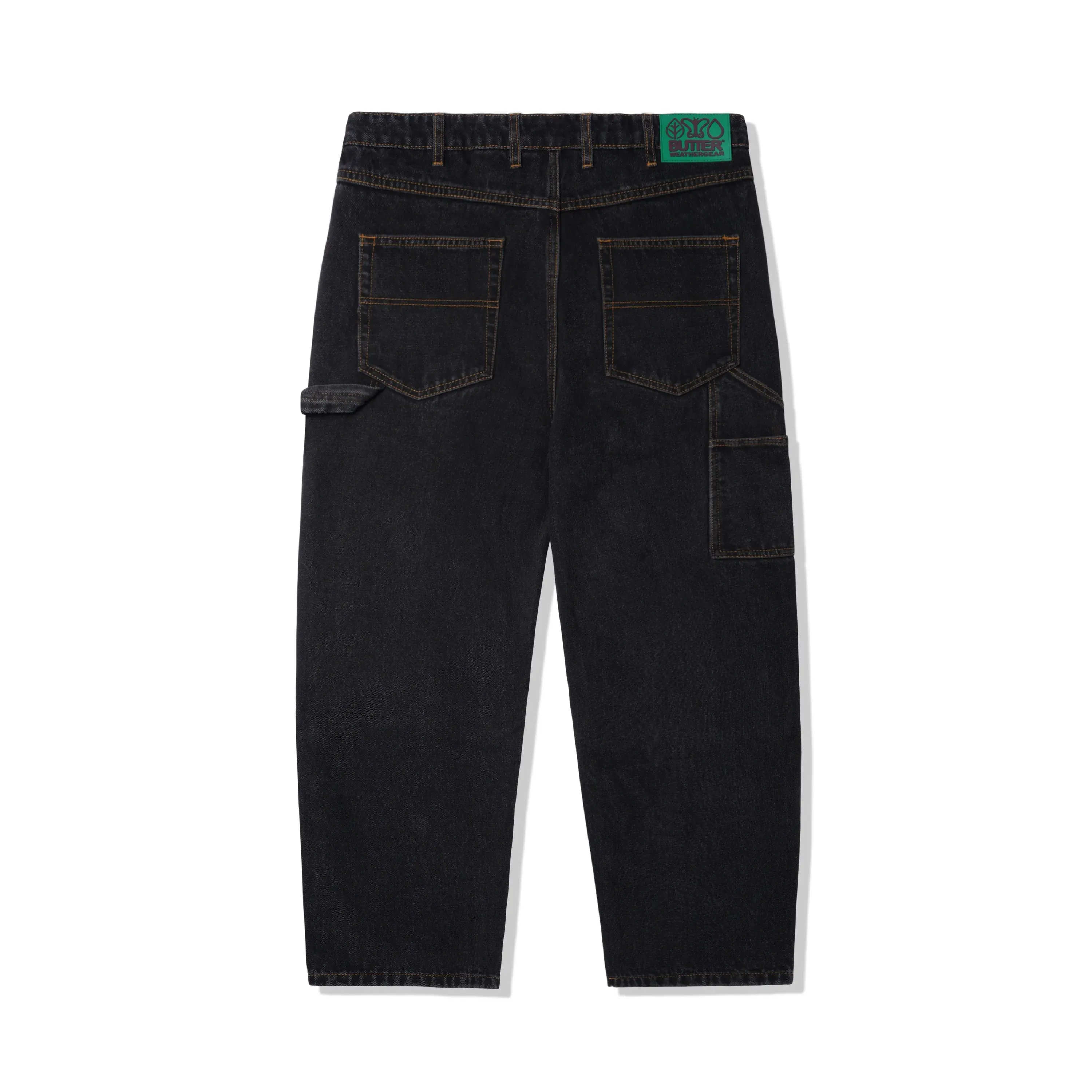 Mens Washed Black Weathergear Denim Jeans - Stylish & Durable Everyday Wear