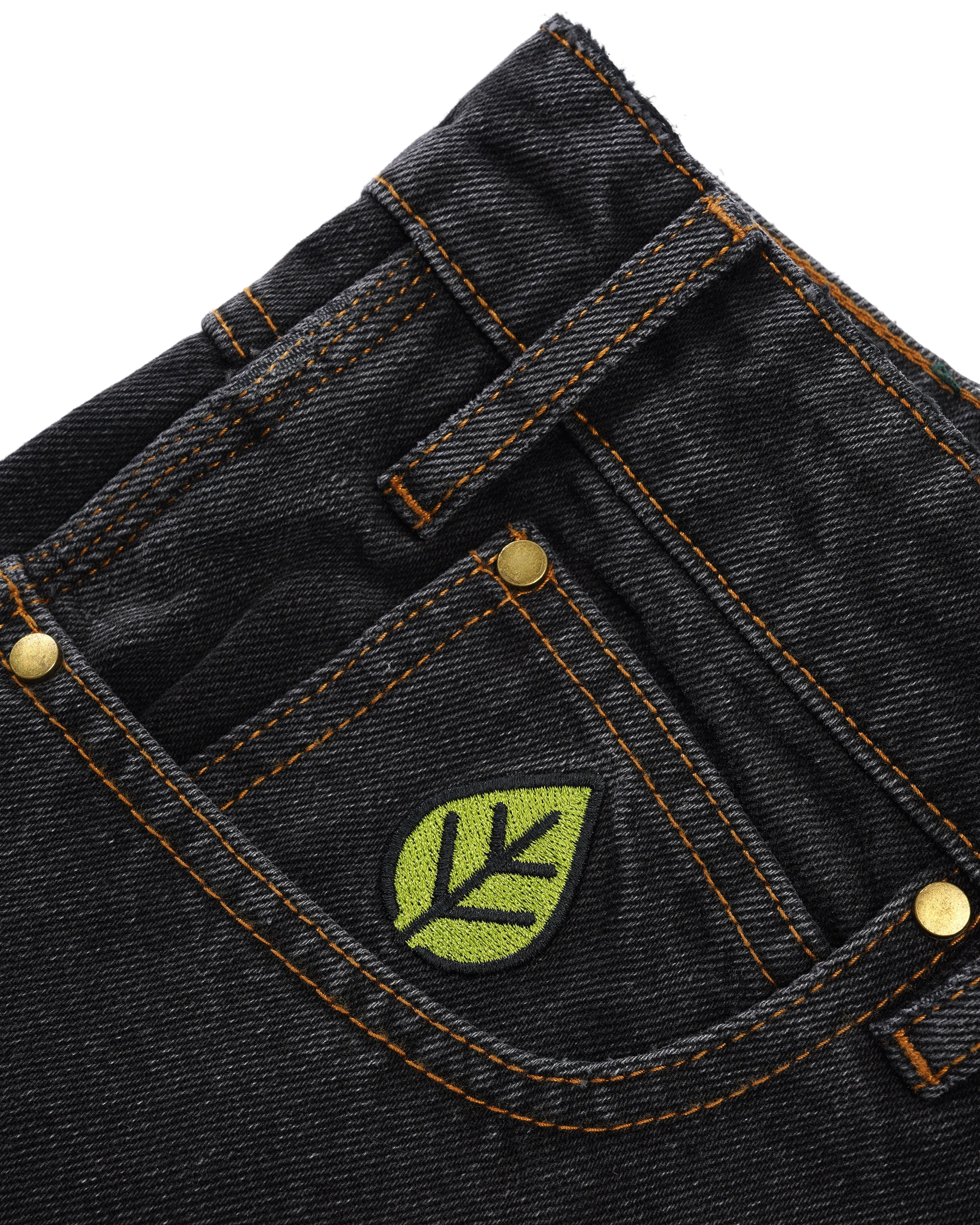 Mens Washed Black Weathergear Denim Jeans - Stylish & Durable Everyday Wear